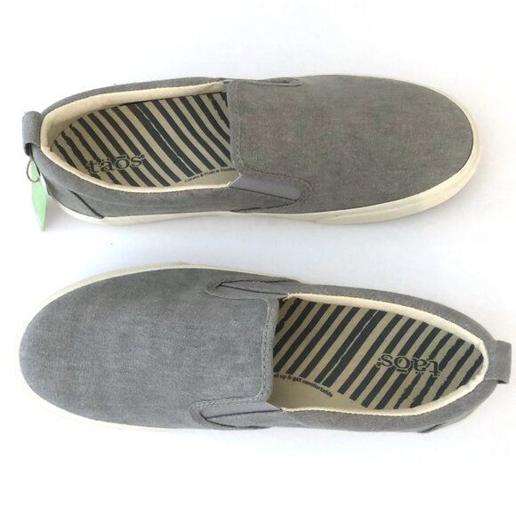 Taos Footwear Gray Slip-On Loafers - Picture 6 of 12